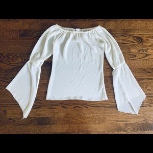 Women’s White Ivory Izzy Jae blouse